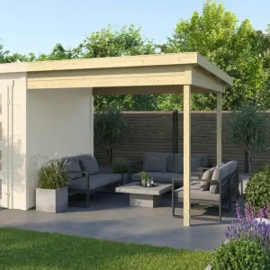 Anbau für Gerätehaus Zambezi 300x250 Solange Der Vorrat Reicht